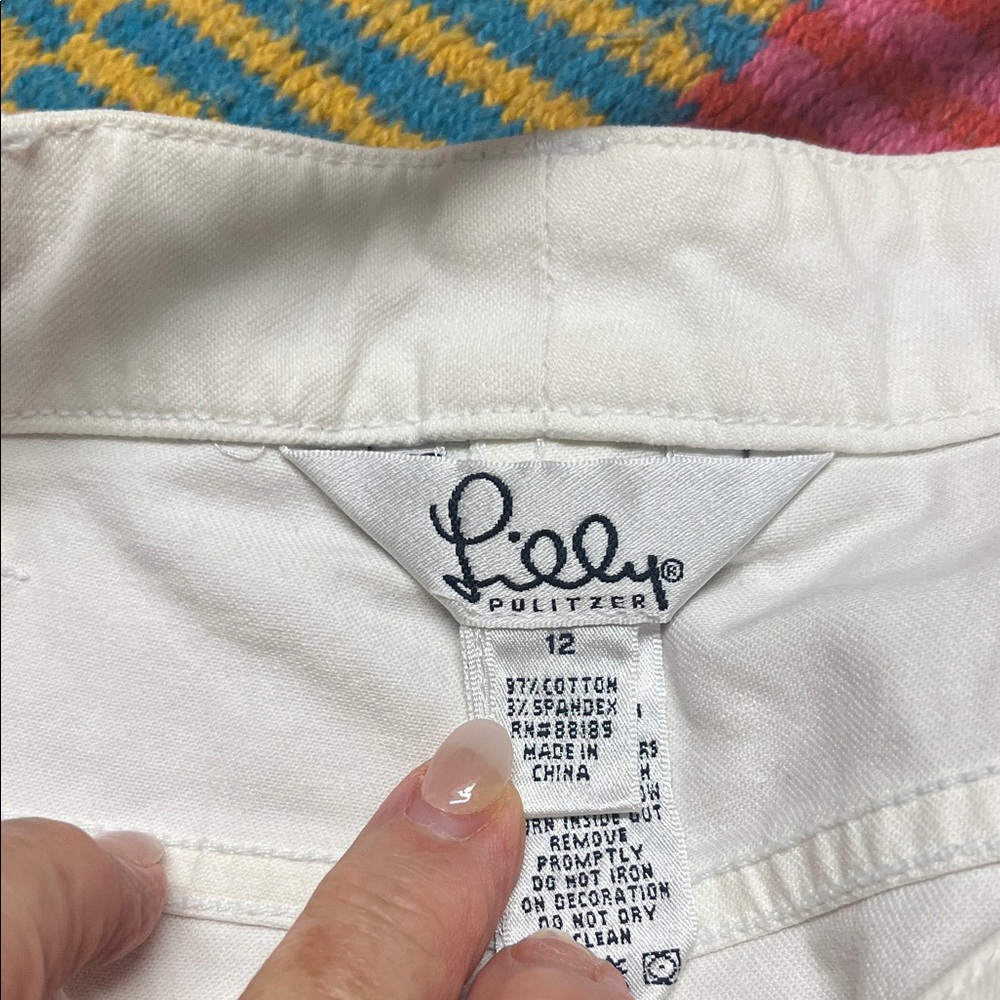 Lily Women's Cream Jean Skirt
